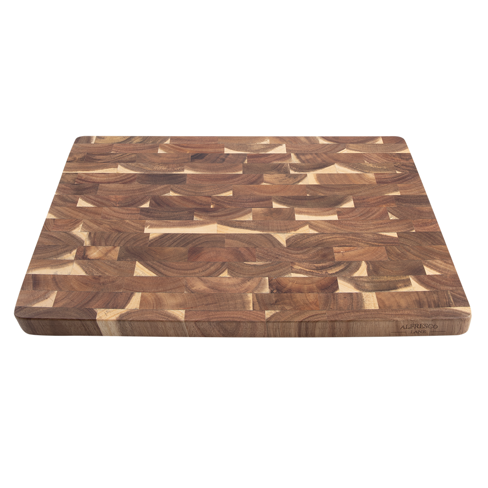 Acacia Wood End Grain Cutting Board 50x35x3cm - chopping board