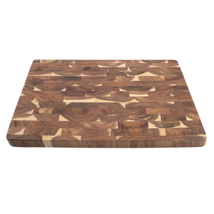 Acacia Wood End Grain Cutting Board 50x35x3cm - chopping board