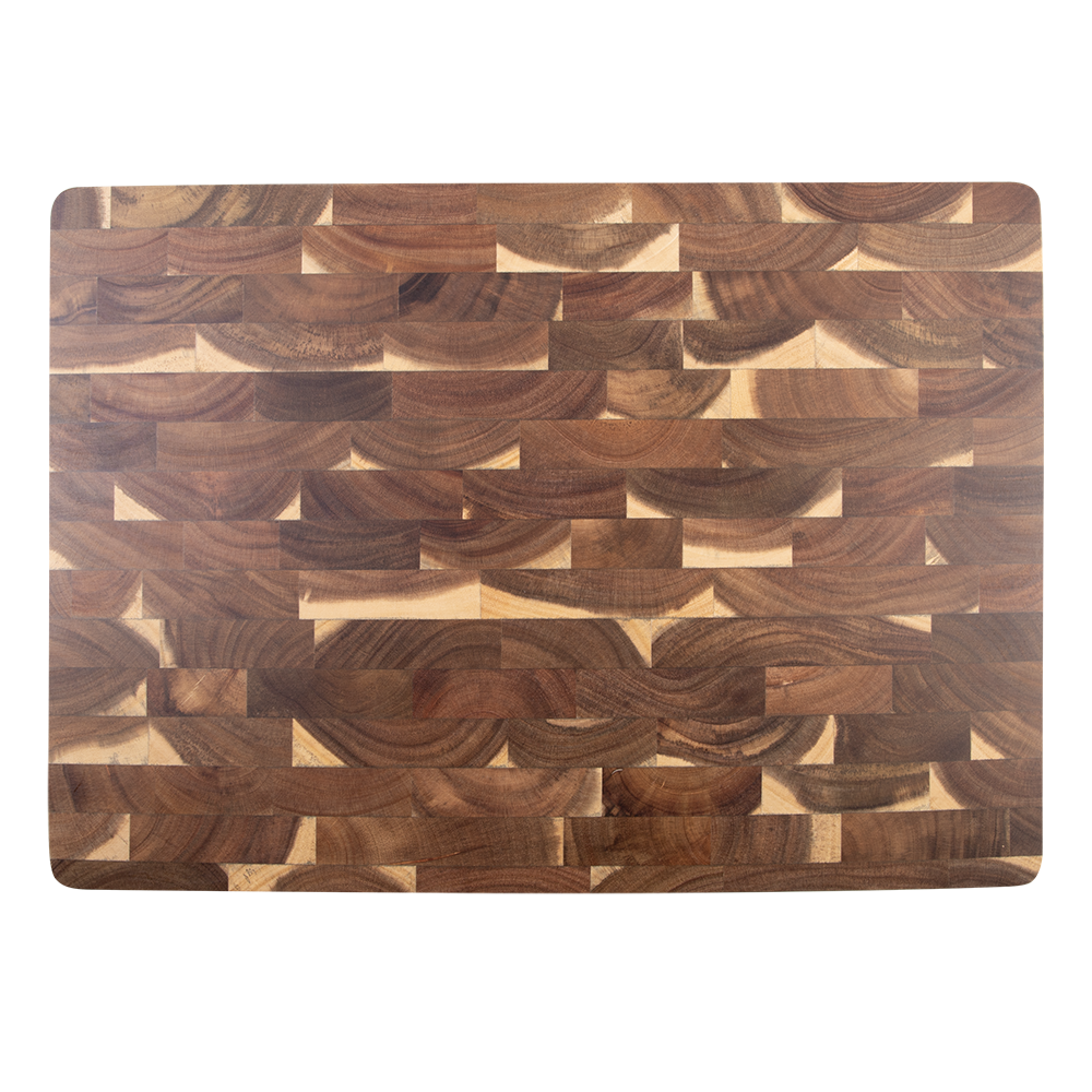 Acacia Wood End Grain Cutting Board 50x35cm - alternate view