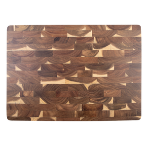 Acacia Wood End Grain Cutting Board 50x35cm - alternate view