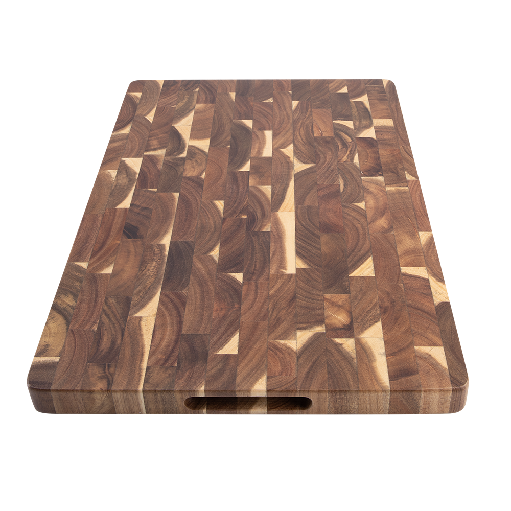 Acacia Wood End Grain Cutting Board 50x35cm - lifestyle