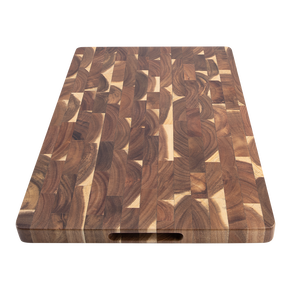 Acacia Wood End Grain Cutting Board 50x35cm - lifestyle