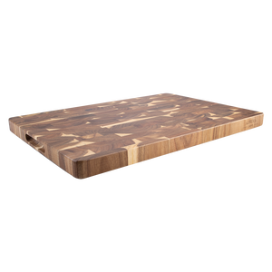 Acacia Wood End Grain Cutting Board 50x35cm - packaging