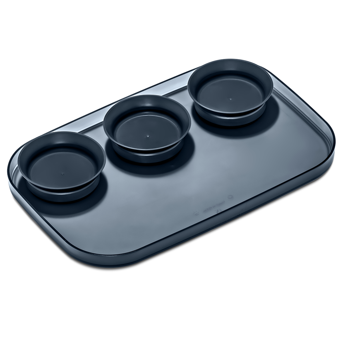 Dipware - Large Serving Tray with 3 Bowls