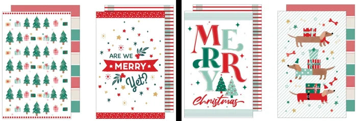 Kitchen Towels 2 pack Christmas