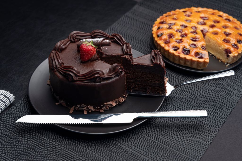 Splayd Cake Knife and Cake Server Set