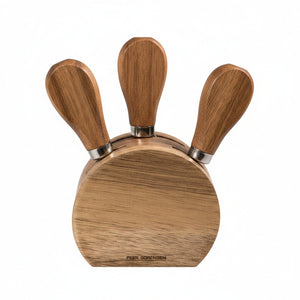 Peer Sorensen Cheese Knife Block Set - block view