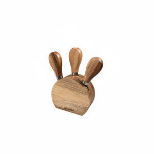 Peer Sorensen Cheese Knife Block Set - detail view