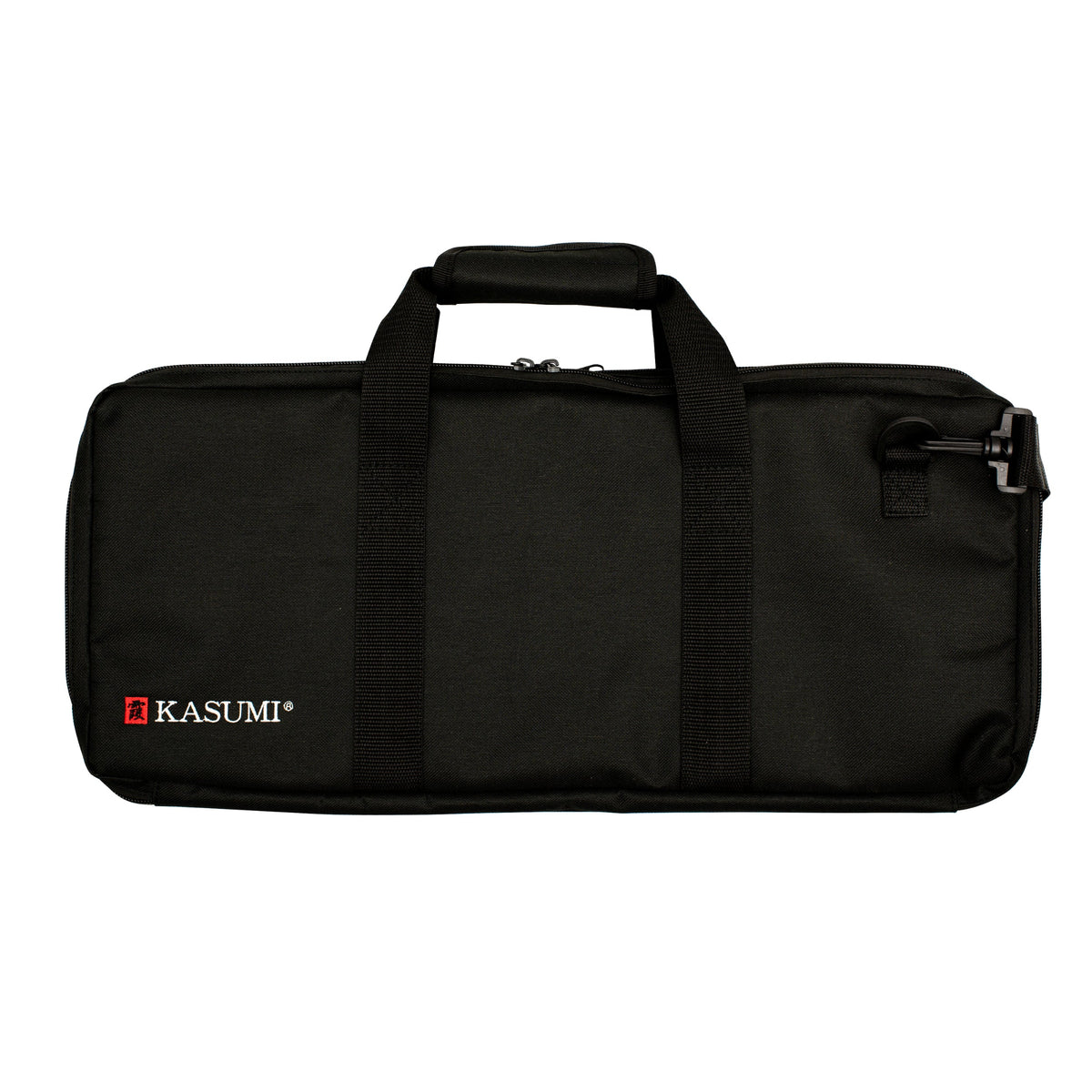 Kasumi Chef Knife Roll 18 Pocket Black - padded polyester Japan storage