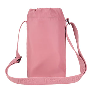 Sachi Crossbody Insulated Bottle Bag Blush - interior detail