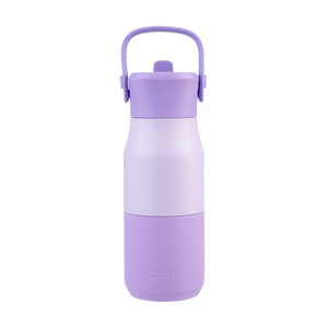 Oasis 'Jnr' Drink Bottle with Sipper 400 ml - Lilac