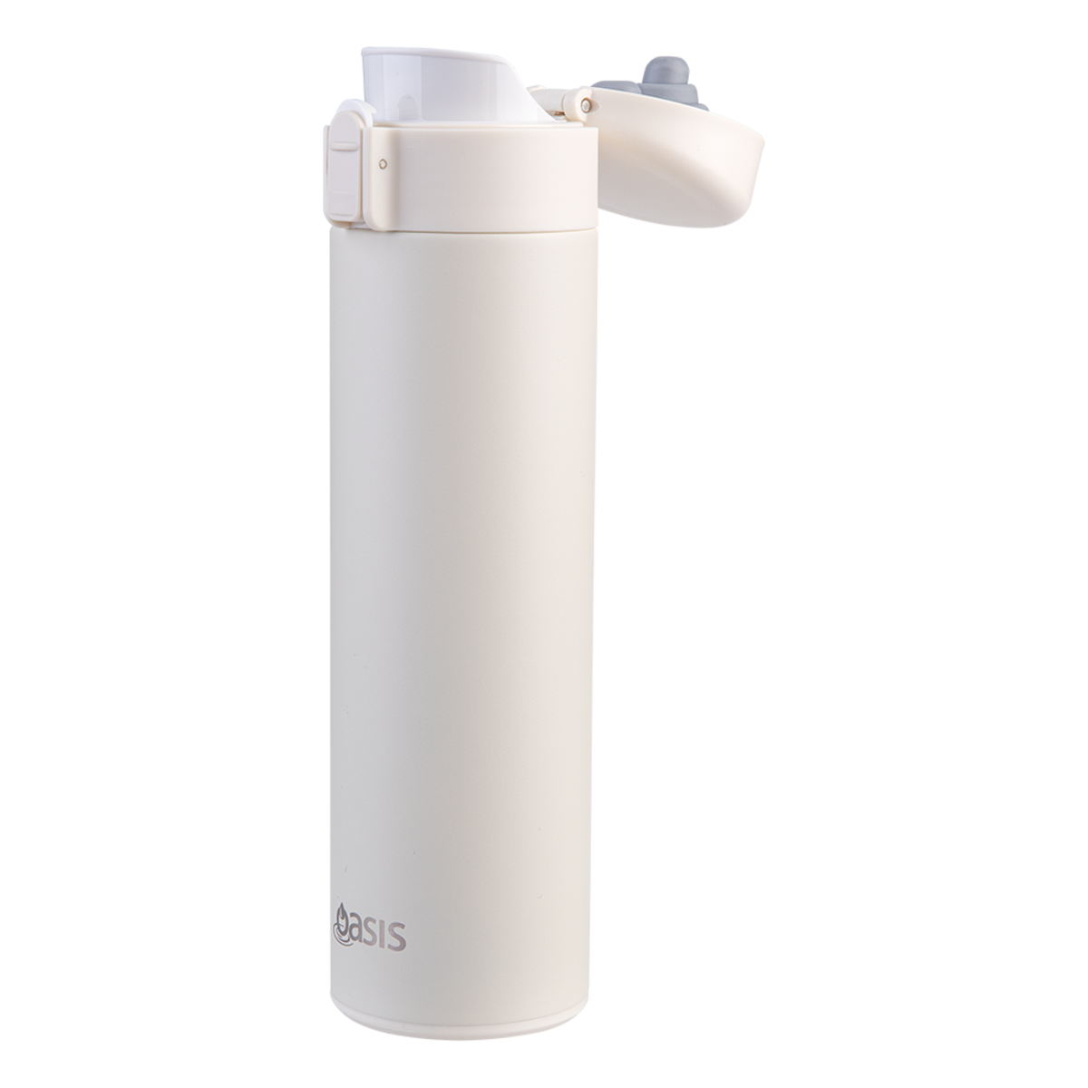 Insulated Flip-Top Flask 480ml – Oasis, Alabaster