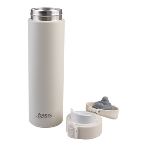 Insulated Flip-Top Flask 480ml – Oasis, Alabaster