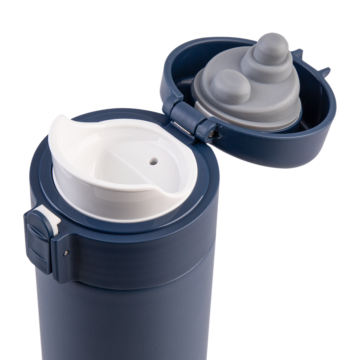 OASIS Stainless Steel Double Wall Insulated Flip-Top Flask (Indigo)