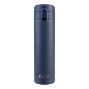 Insulated Flip-Top Flask 480ml – Oasis, Indigo
