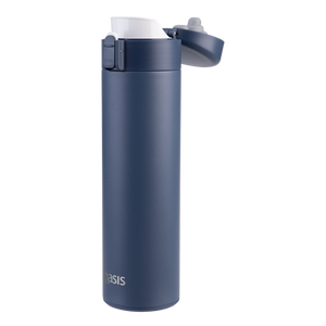 Insulated Flip-Top Flask 480ml – Oasis, Indigo