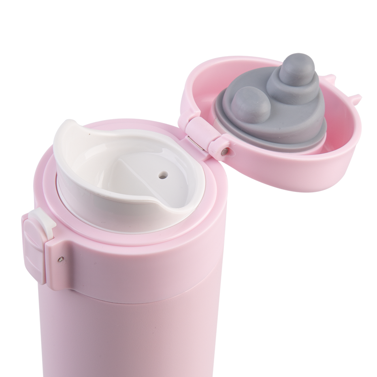 OASIS Stainless Steel Double Wall Insulated Flip-Top Flask (Pink Lemonade)
