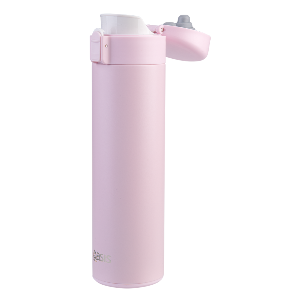 Insulated Flip-Top Flask 480ml – Oasis, Pink Lemonade