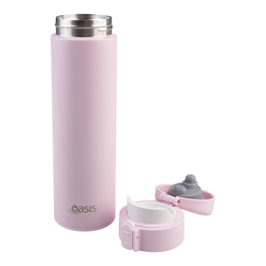 Insulated Flip-Top Flask 480ml – Oasis, Pink Lemonade
