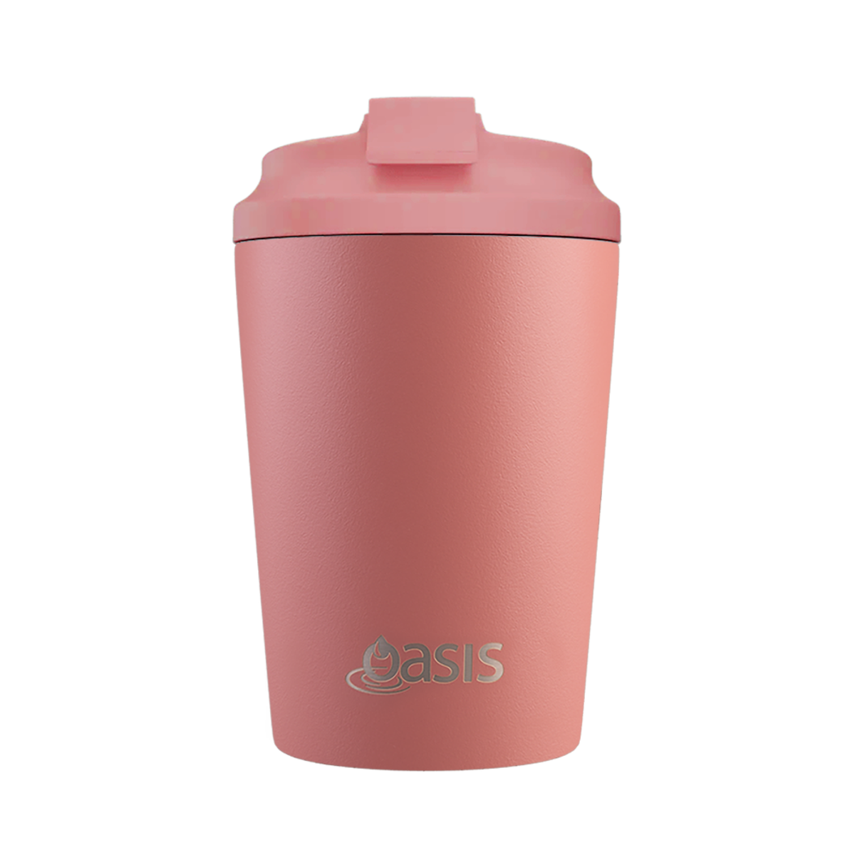 OASIS Ceramic Lined Stainless Steel Double Wall Insulated Coffee Cup