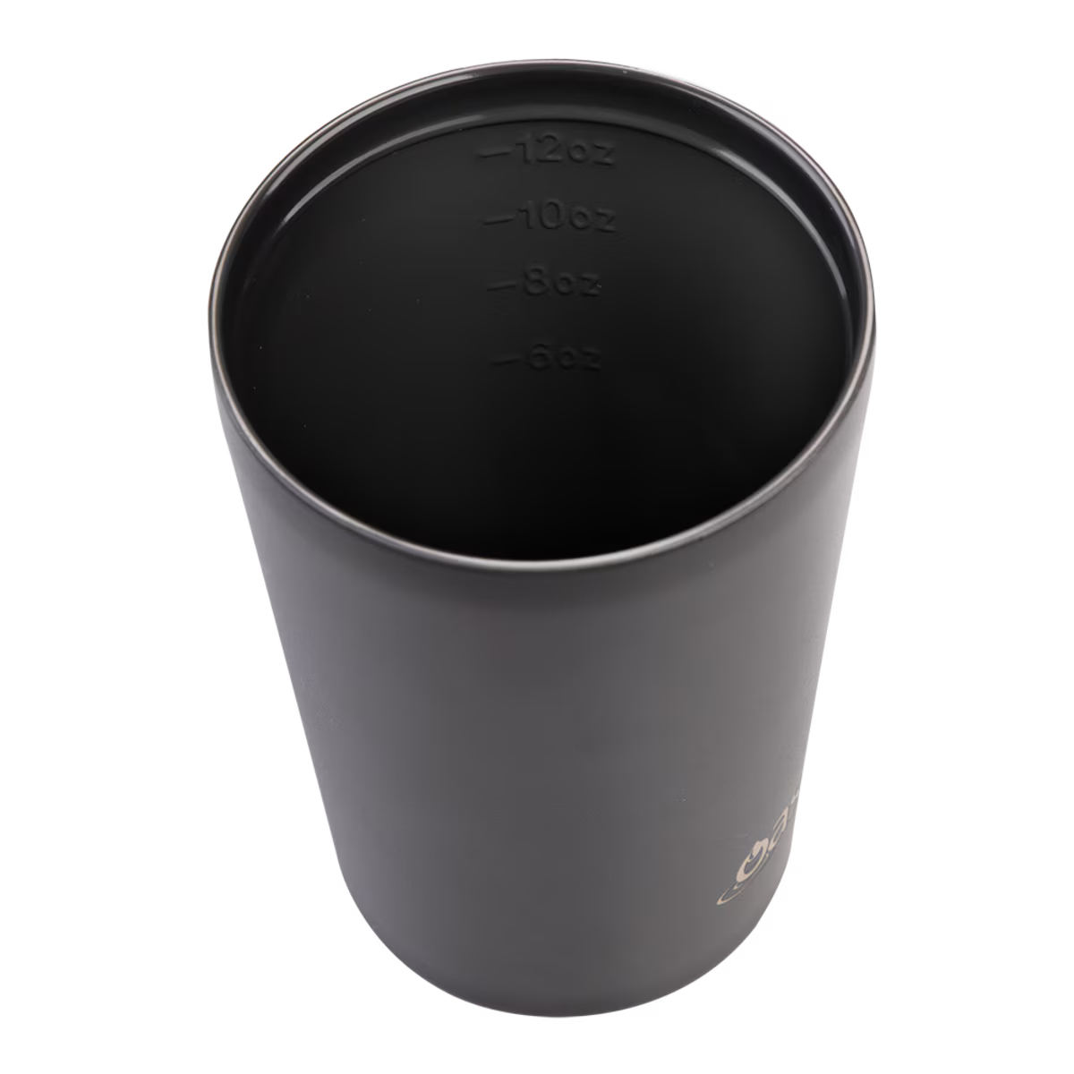 Ceramic Lined Insulated Coffee Cup 360ml - Black
