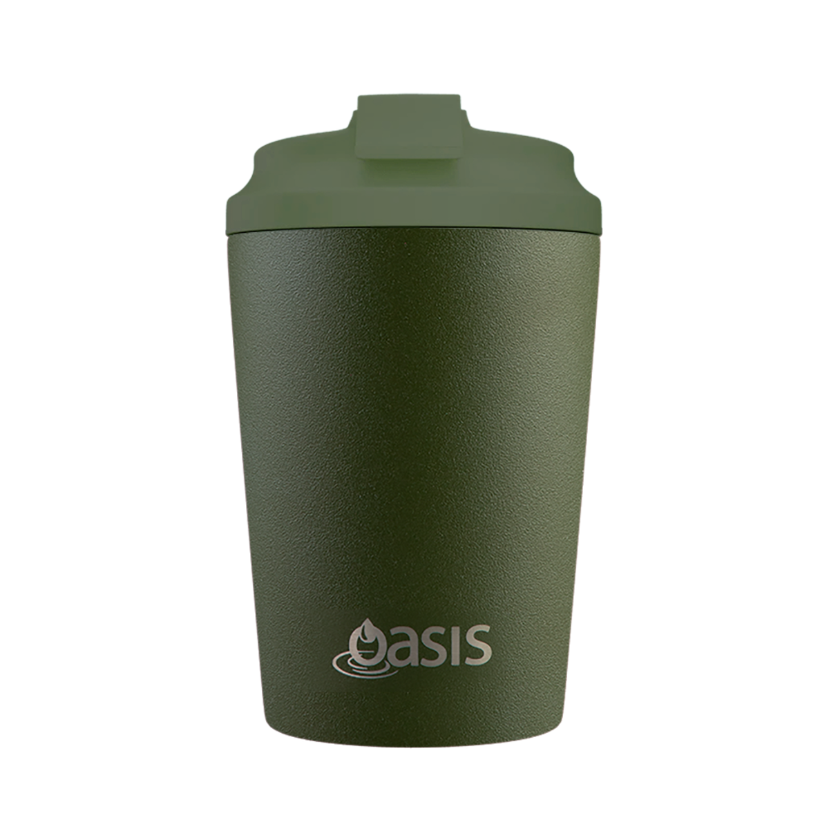 OASIS Ceramic Lined Stainless Steel Double Wall Insulated Coffee Cup