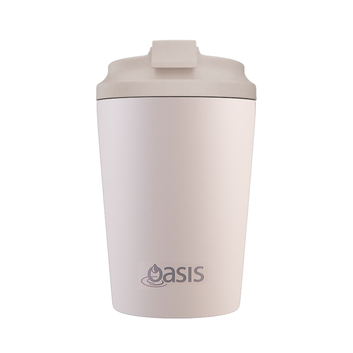 OASIS Ceramic Lined Stainless Steel Double Wall Insulated Coffee Cup
