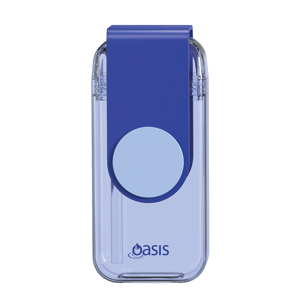 Oasis Kid’s Tritan Juice Box with Straw 300mL — Blue