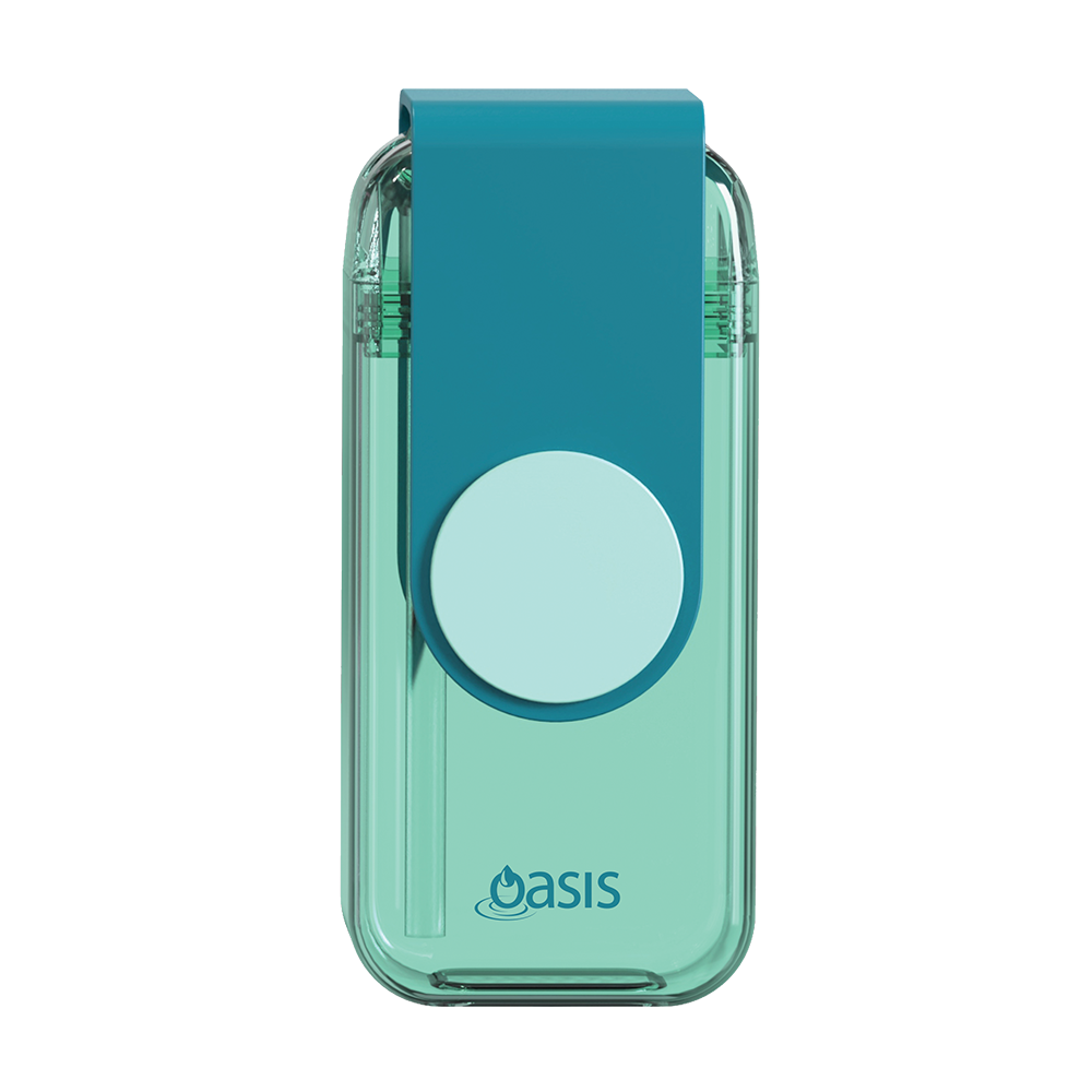 Oasis Kid’s Tritan Juice Box with Straw 300mL — Green