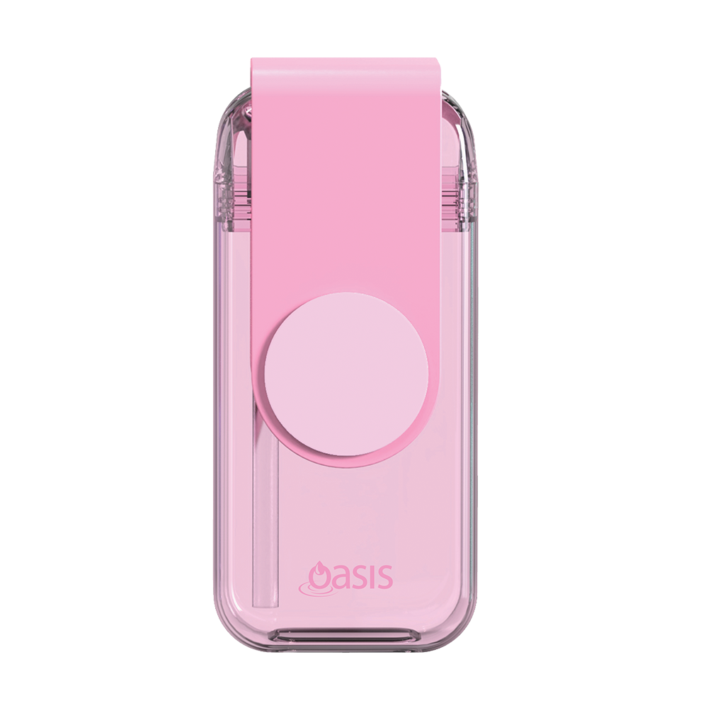 Oasis Kid’s Tritan Juice Box with Straw 300mL — Pink