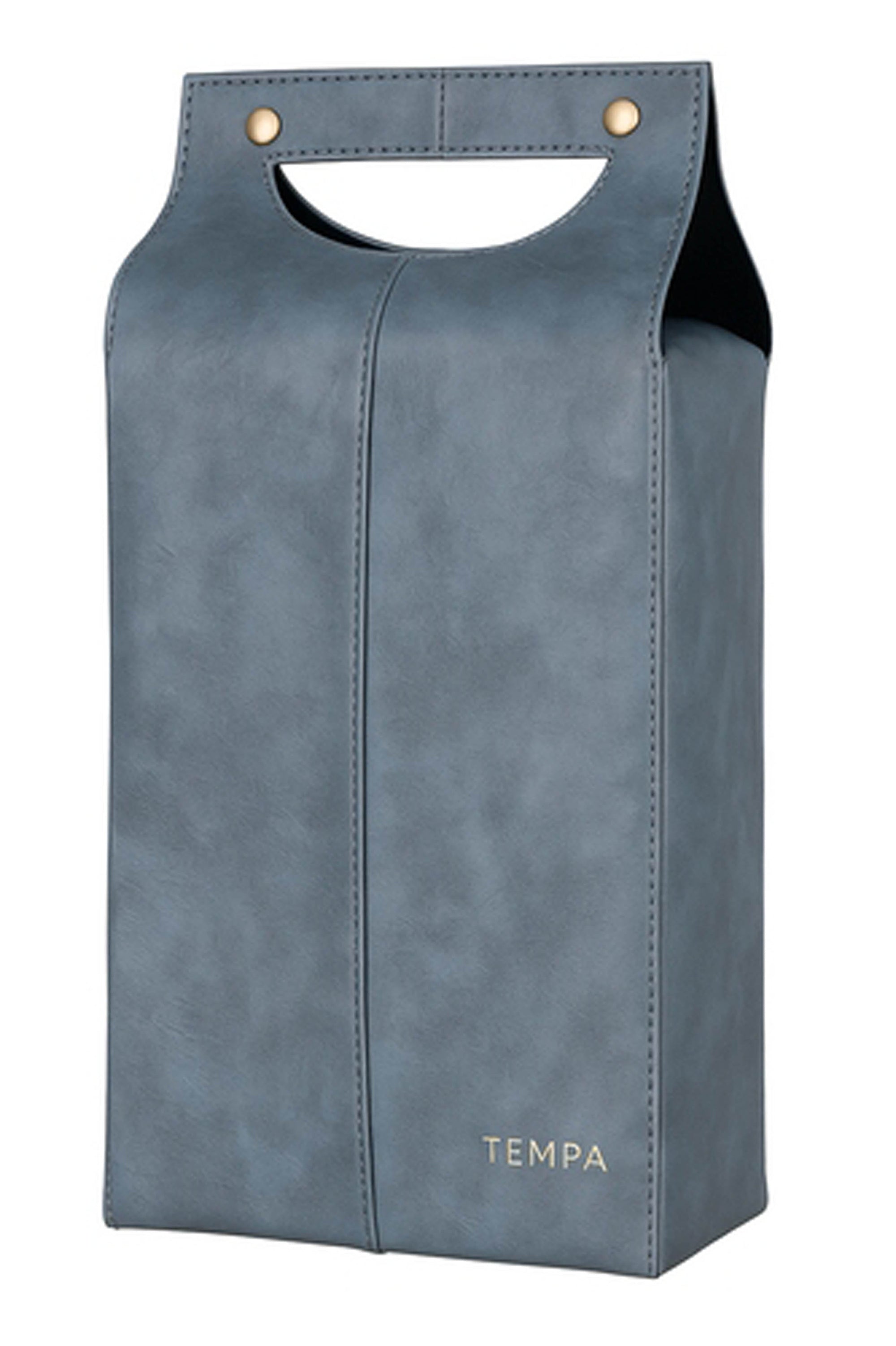Ladelle Harley Steel Double Wine Bag - dual bottle wine carrier