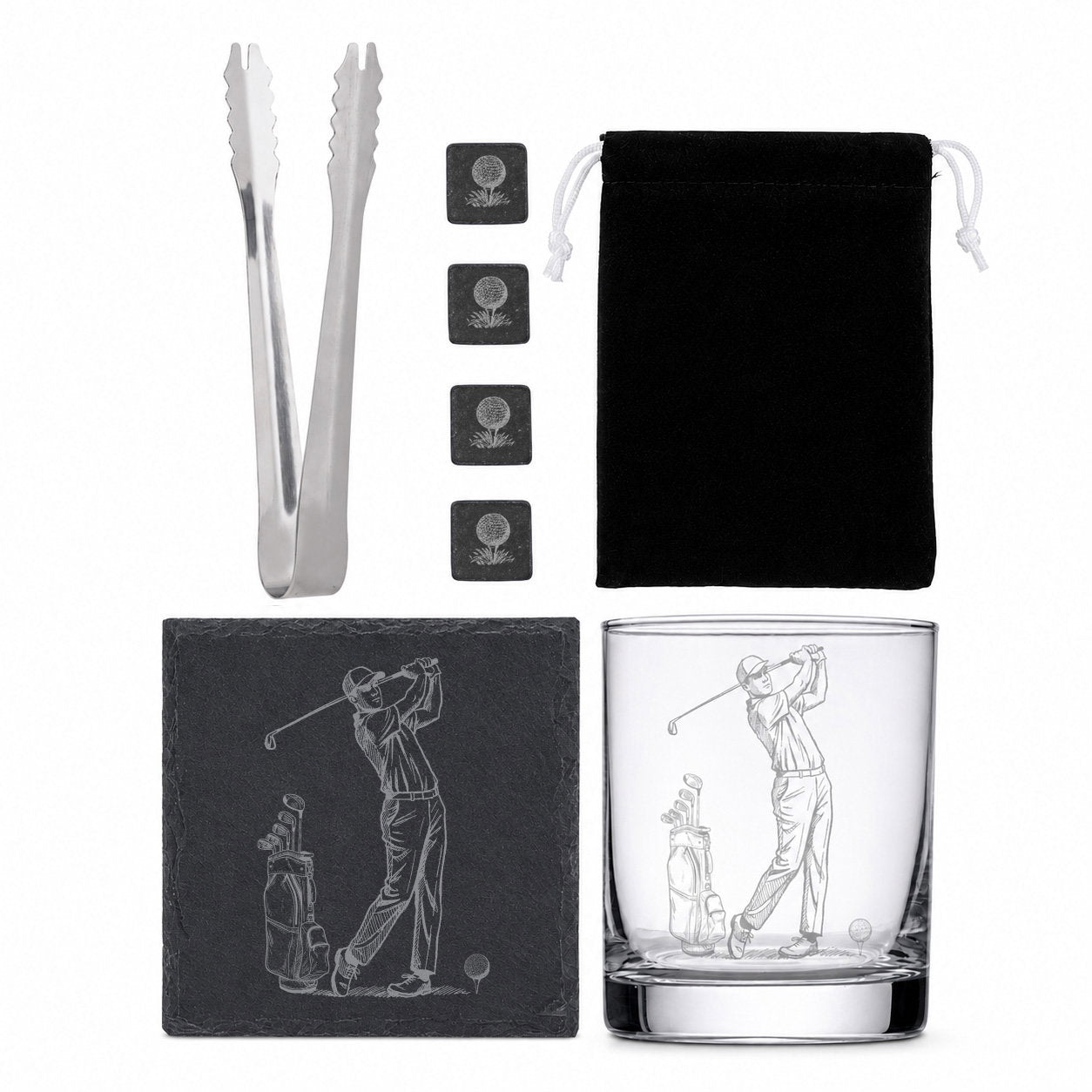 Whisky Business Golf 9pc Whisky Set – Ladelle, product shot