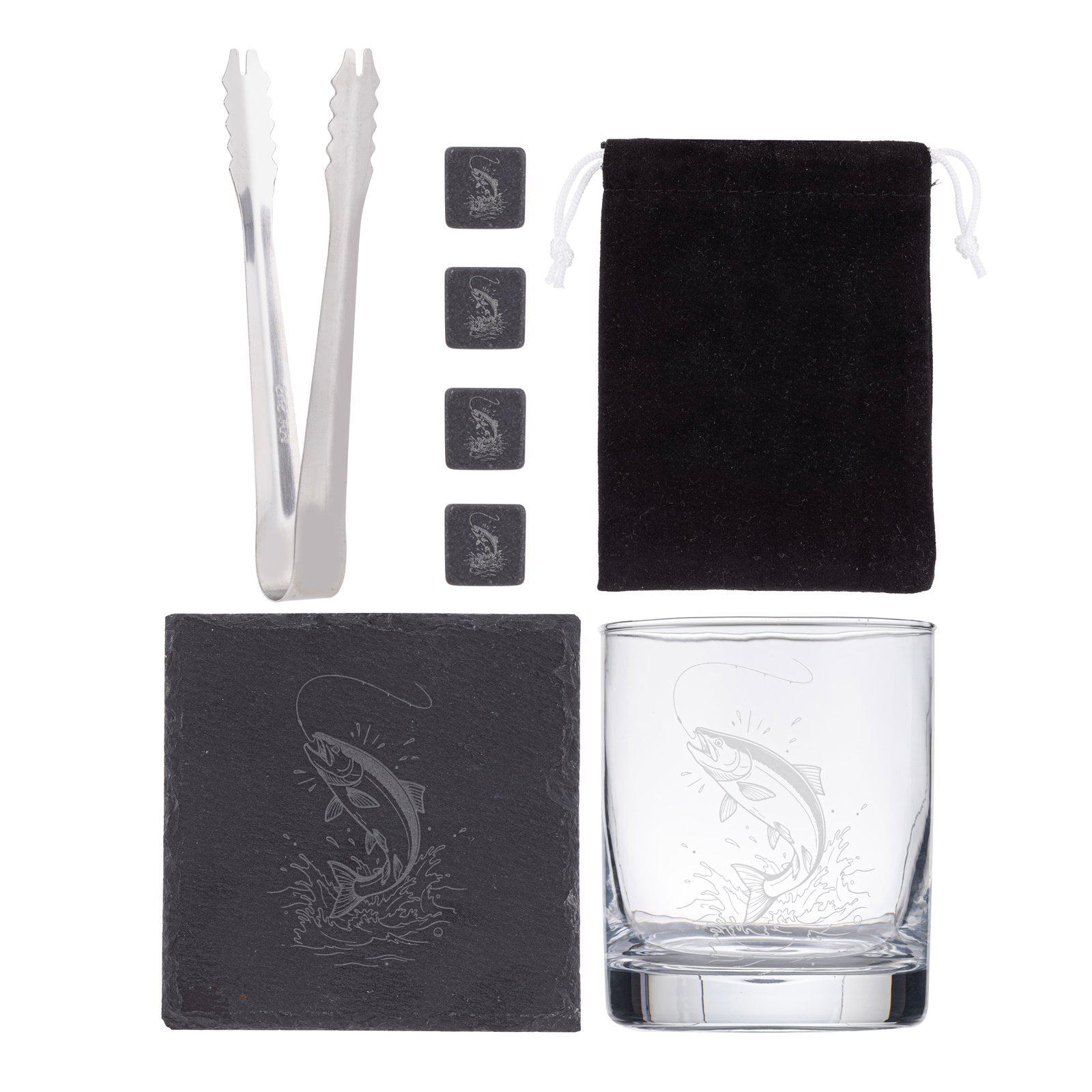 Whisky Business Fishing 9pc Whisky Set – Ladelle, product shot