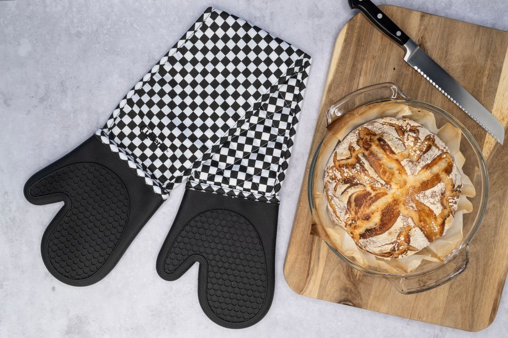 Double Glove - Black Check