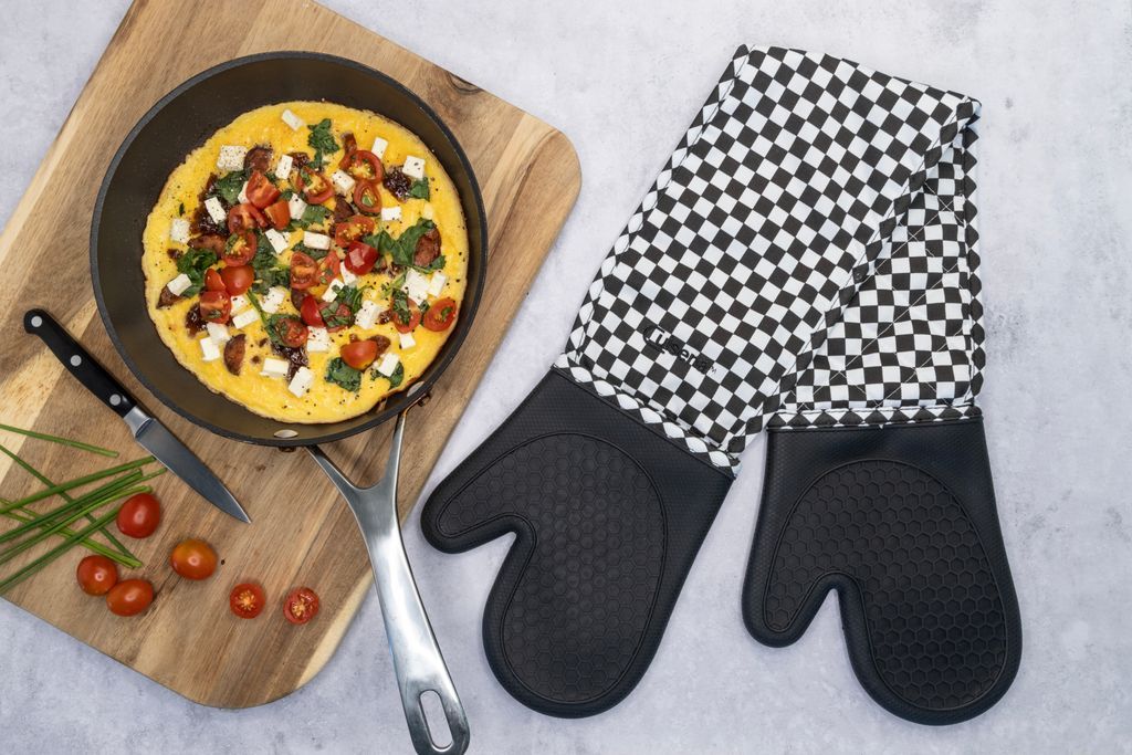 Double Glove - Black Check
