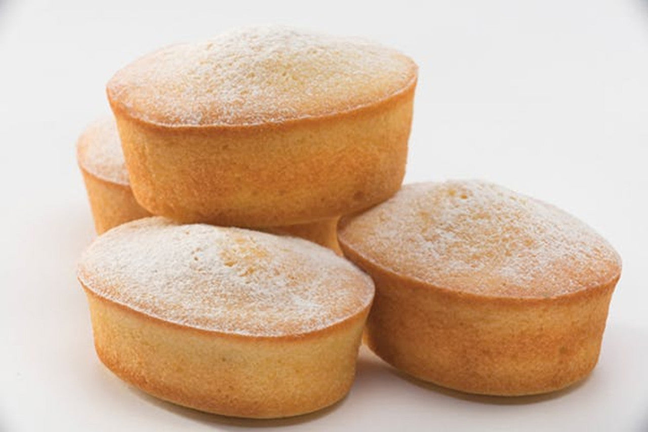 MasterCraft Heavy Base Friand Pan 12 Cup - Professional Nonstick 26.5x35.5cm