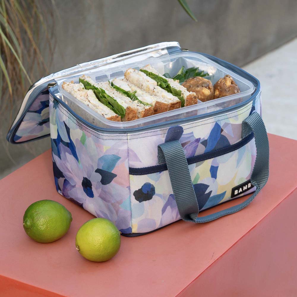 Bambury Ambrosia Insulated Lunch Bag styled lifestyle shot - insulated lunch bag