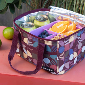 Bambury Aruna Insulated Lunch Bag styled lifestyle shot - insulated lunch bag