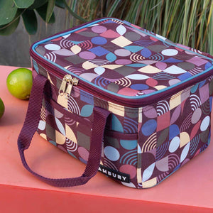 Bambury Aruna Insulated Lunch Bag styled lifestyle shot - insulated lunch bag