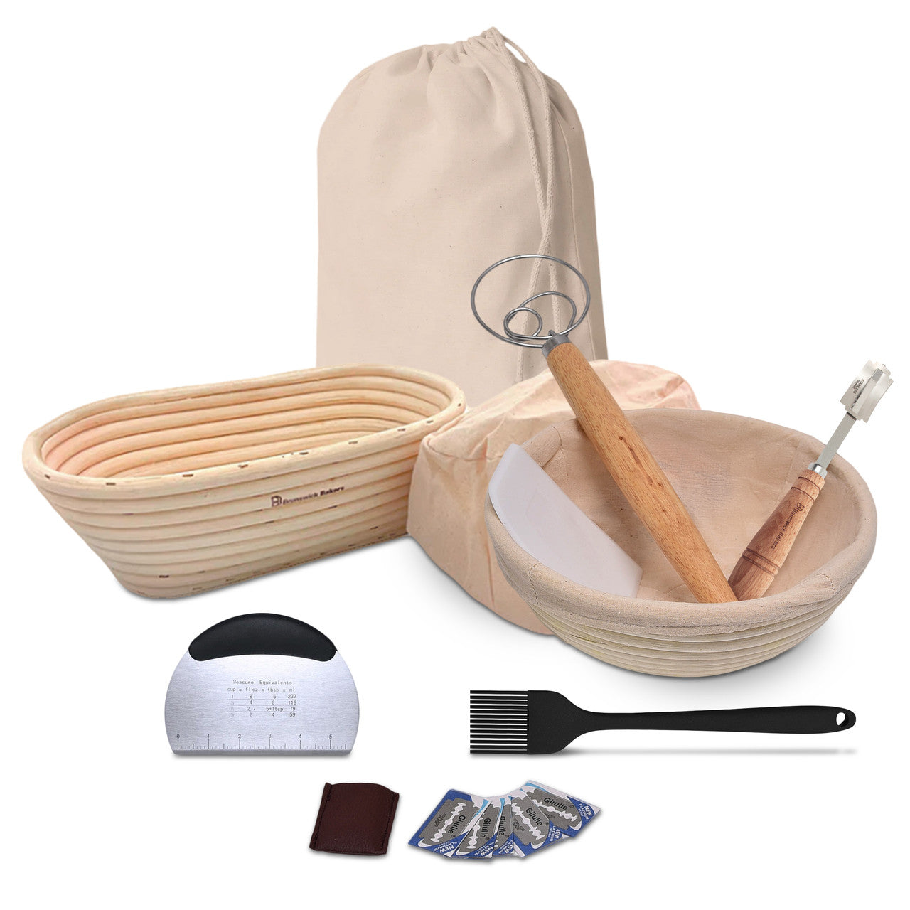 Brunswick Bakers Ultimate Bread Baking Kit - bread baking tool set