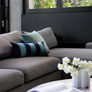 Bambury Cooper Rectangle Cushion Ocean