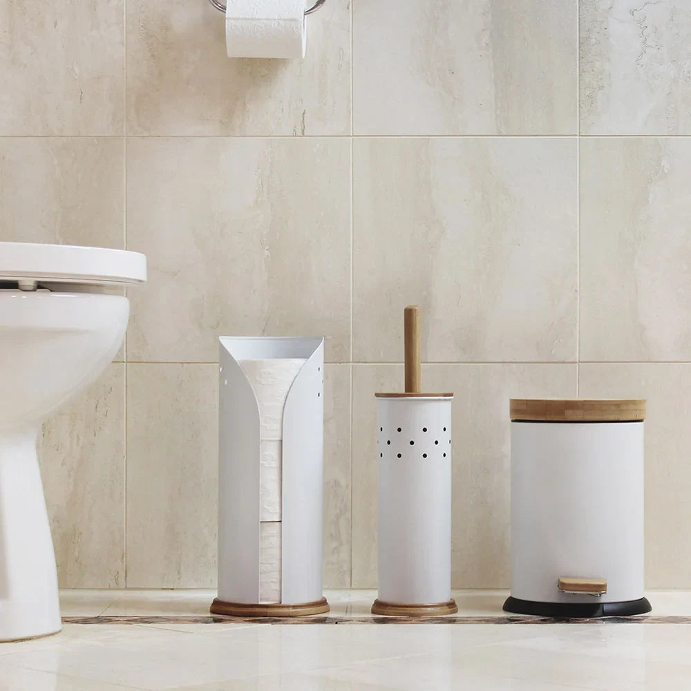 Eco Basics 3 in 1 Bathroom Set – White