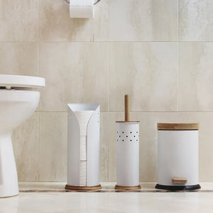 Eco Basics 3 in 1 Bathroom Set – White