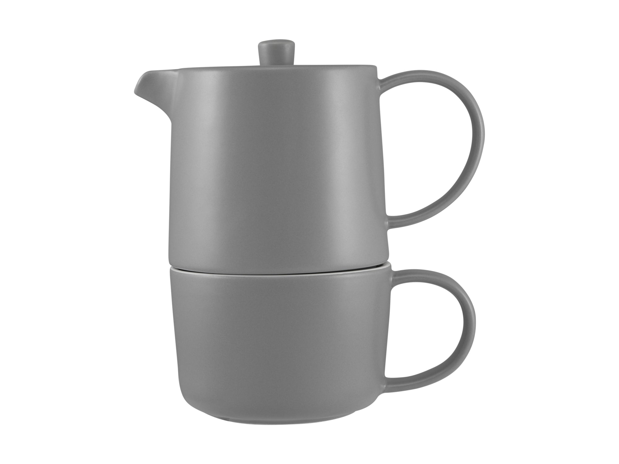 Cafe Life Teapot & Mugs Grey Collection – Maxwell & Williams