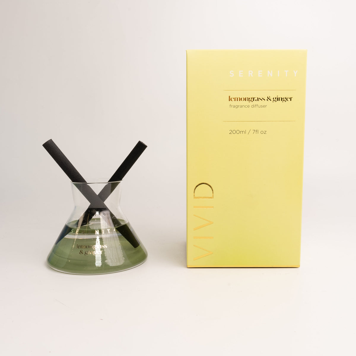 SKU SVV200LG Lemongrass and Ginger 200ml diffuser fresh herbal aroma