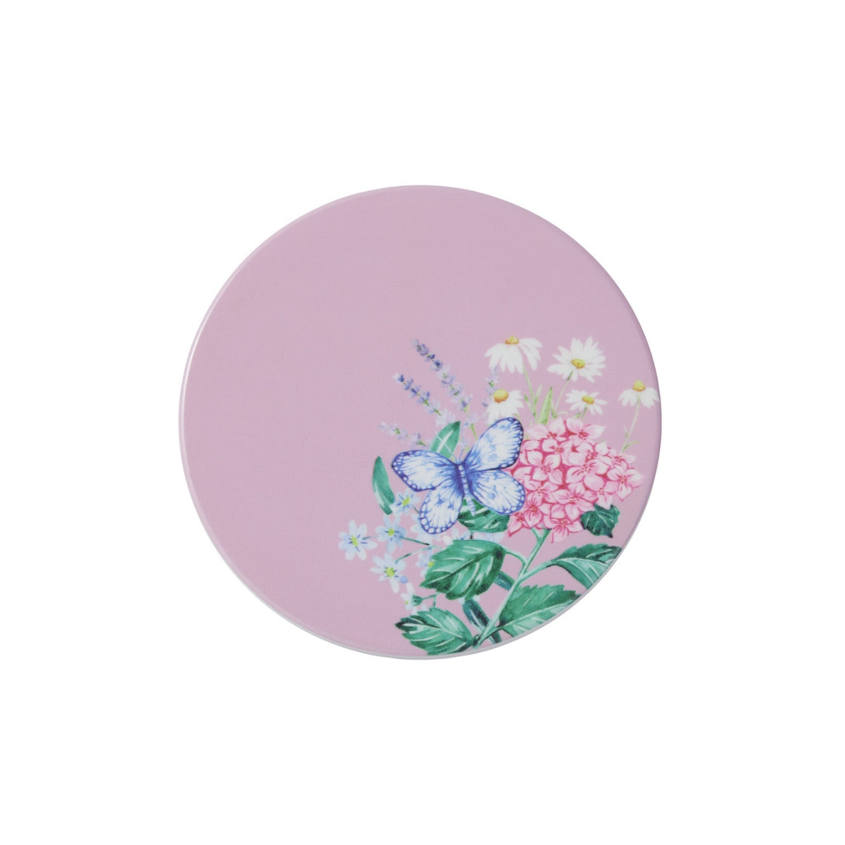 Ceramic Coaster 10cm Pink - Maxwell & Williams