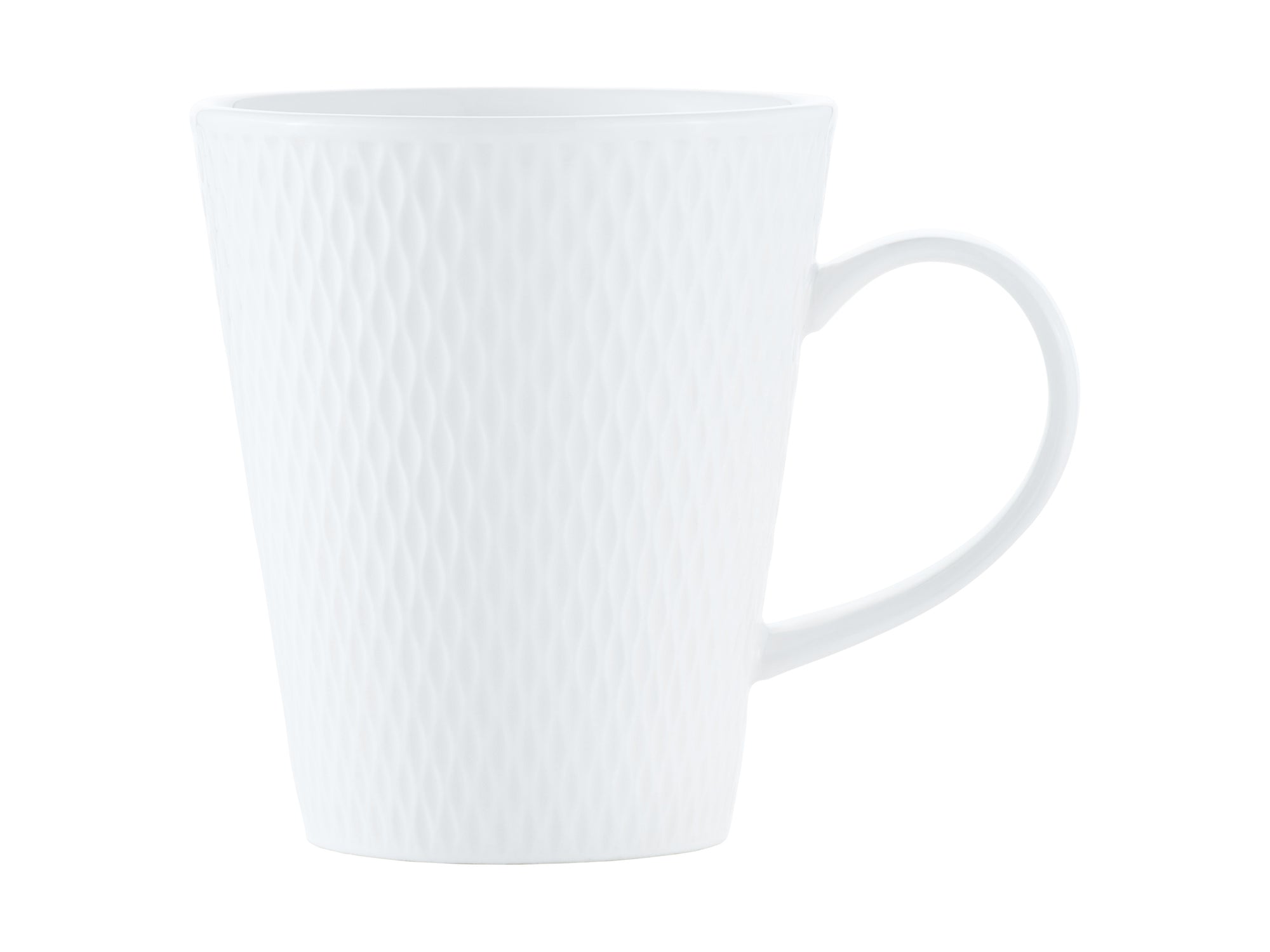 White Basics Diamond Conical Mug 350ml