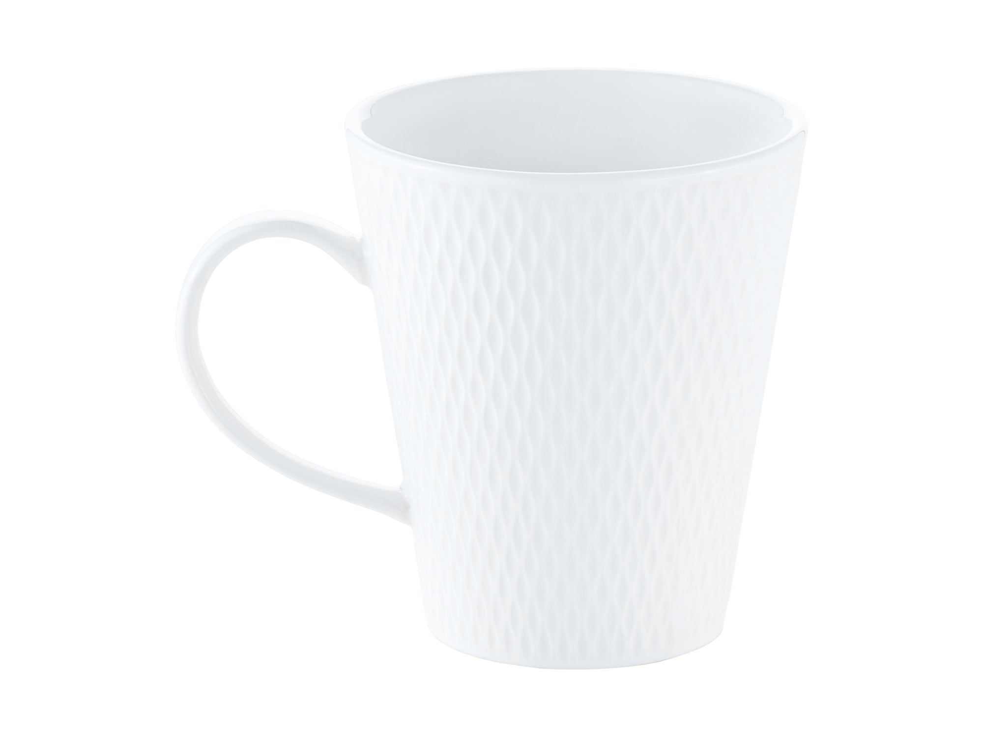 Conical Mug 350ml  - White Basics Diamond