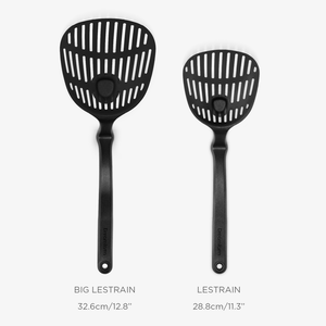 Dreamfarm Big Lestrain Black - scoop strainer additional view