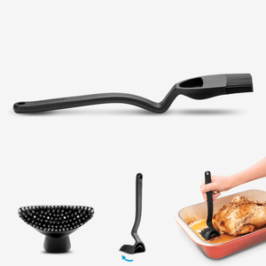 Dreamfarm Brizzle Black - silicone basting brush, product shot